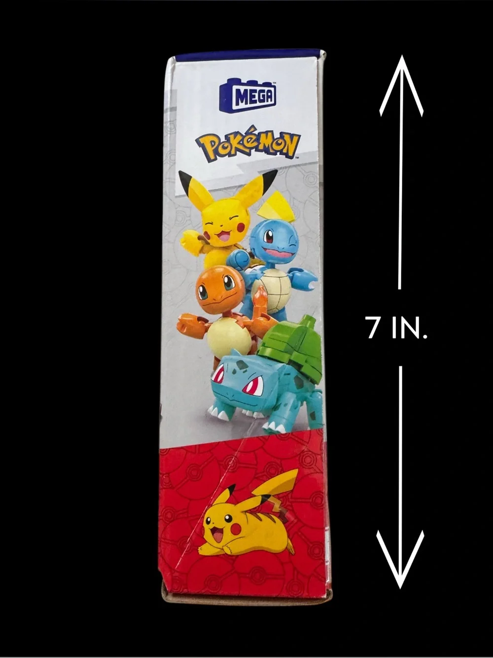 Mega Brand Pokemon 4 Characters 130 Pc. Brick Building Block Set HFG05